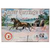 Image 1 : Staver Carriage Co. Embossed Tin Sign
