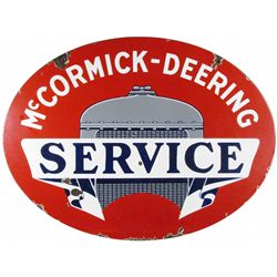 McCormick-Deering Service Porcelain Sign