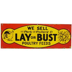 Park & Pollard Poultry Feeds Porcelain Sign