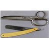 Image 1 : Winchester Straight Razor and Scissors