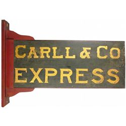 Carll & Co. Express Outdoor Sand Sign