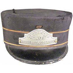 Wells Fargo & Co. Express Messenger Cap & Badge