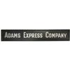 Image 1 : Adams Express Company Wood Sand Sign