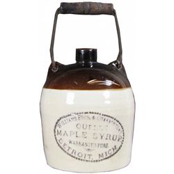 Williams Bros & Charbonneau Syrup Jug, Detroit