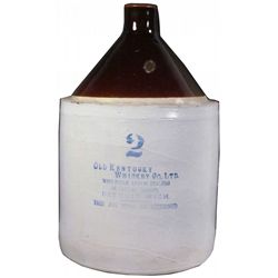 Old Kentucky Whiskey Co. Ltd. Crock Jug, Detroit