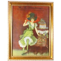 Yellow Stone Whiskey Paper Sign