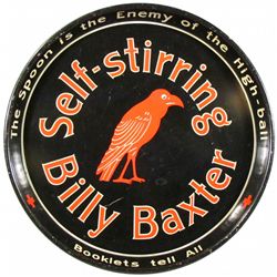 Red Raven Tin Serving Tray