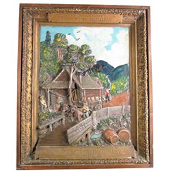 Early Times Whisky Dimensional Sign