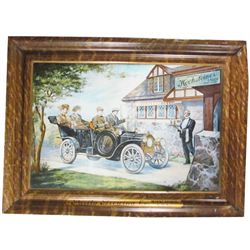 Hochsteiner Lager Self Framed Tin Sign