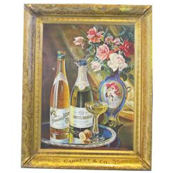 Virginia Dare Wine Self Framed Tin Sign