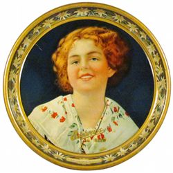 Edelweiss Beer Tin Serving Tray