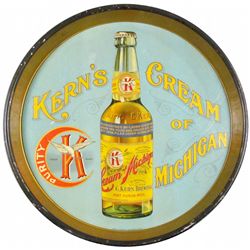 Kern's Cream of Michigan Tin Serving Tray