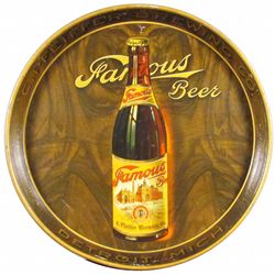 Famous Beer Tin Serving Tray