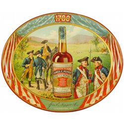 Jas. Pepper Whisky Tin Serving Tray