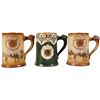 Image 1 : Three Leisy Brewing Company Beer Mugs