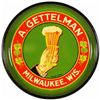 Image 1 : A. Gettelman Beer Tin Serving Tray