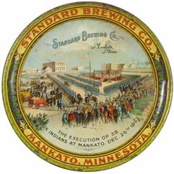 Standard Brewing Co. Beer Tin Serving Tray