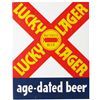 Image 1 : Lucky Lager Steel Flange Sign