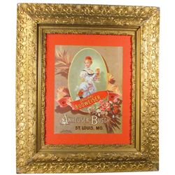 Anheuser-Busch Paper Sign