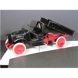 Buddy-L Pressed Steel Crank Dump Toy Truck