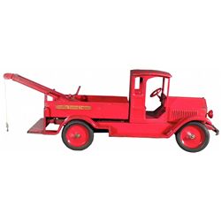 Very Rare Sturdi-toy Wrecker. Red