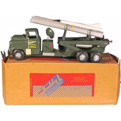 Buddy-L Pressed Steel Missile Launcher Toy Truck