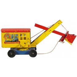 Louis Marx Tin Toy Trench Digger
