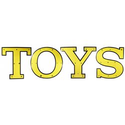 Porcelain "TOYS" Letters