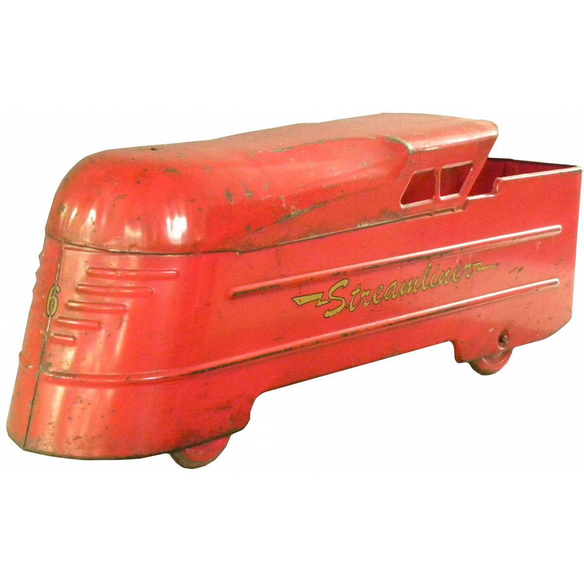 Marx Streamliner Ride-On Locomotive. Ca. 1937