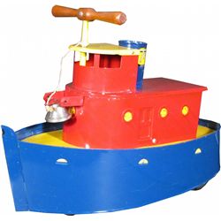 Tru-Matic Ride-On Tug Boat Toy