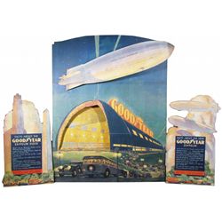 Massive Good Year Cardboard Window Display