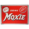 Image 1 : Drink Moxie Embossed Self Framed Tin Sign
