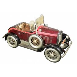 Extremely Rare Gendron Packard Pedal Car