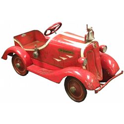 Toledo "Skippy" Fire Chief Pedal Car