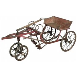 Early "Velocipede" Body Pedal Car