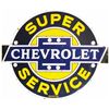 Image 1 : Chevrolet Super Service Porcelain Neon Sign