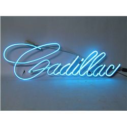 Vintage Cadillac Neon Sign