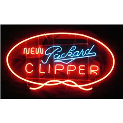 Vingage The New Packard Clipper Neon Sign