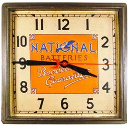 National Batteries Clock
