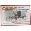 Image 1 : Orient Motor Buckboard Cardboard Sign