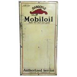 Mobiloil Gargoyle Tin Service Chart