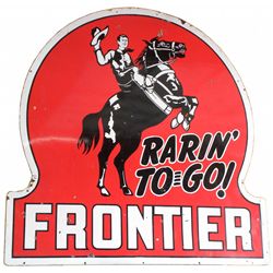 Frontier Gasoline Sign