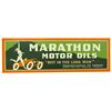 Image 1 : Marathon Motor Oils Sign