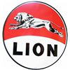 Image 1 : Porcelain Lion Gasoline Sign