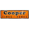 Image 1 : Cooper Tires & Tubes Embossed Tin Sign