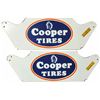 Image 1 : Cooper Tire Rack Tin Side Signs