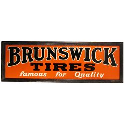 Brunswick Tires Tin Sign