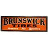 Image 1 : Brunswick Tires Tin Sign