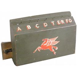 Mobil Wood Service Tracker Station Box