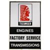 Image 1 : Tecumseh Engines Factory Service Steel Sign